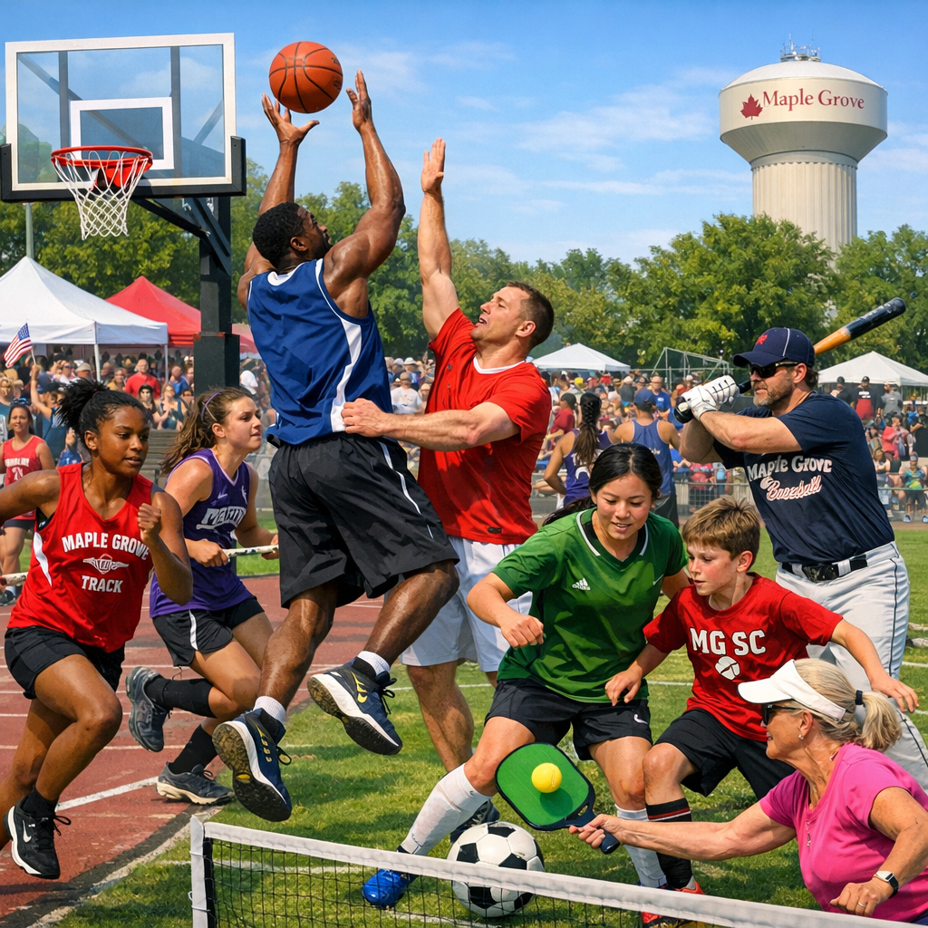 Maple Grove’s Thriving Sports Scene: A Community United by Athletics